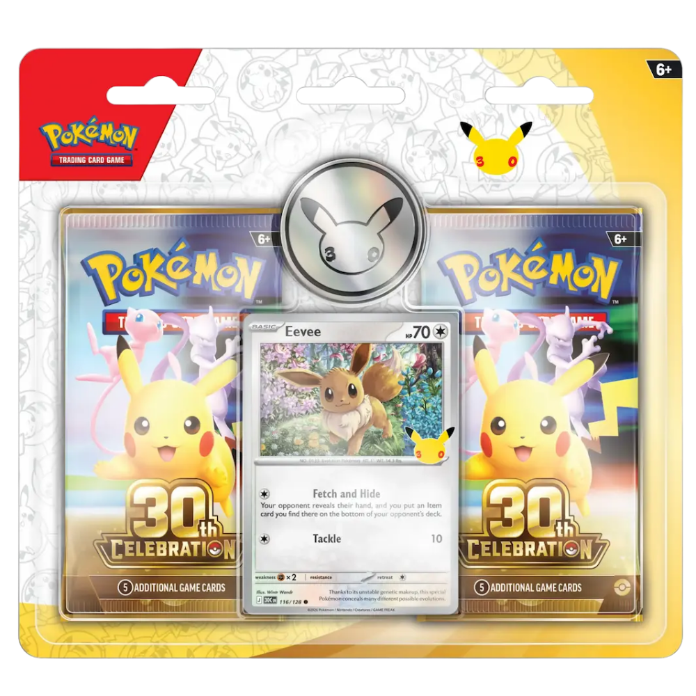 30th Celebration 2-Pack Blister – Pokémon Engels