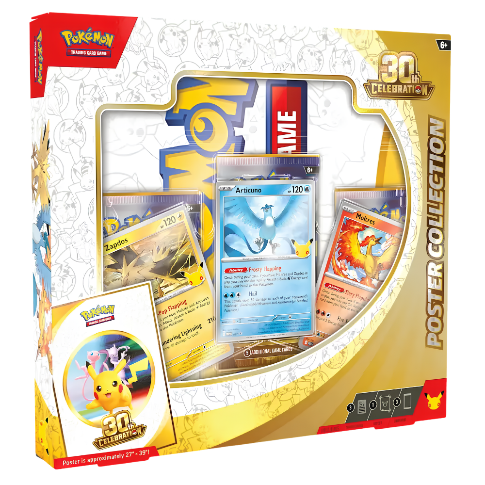 30th Celebration Poster Collection – Pokémon Engels