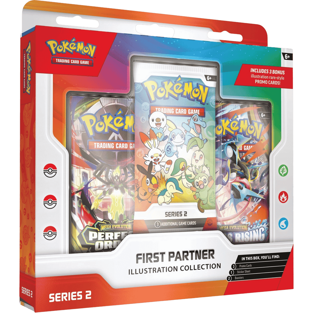 First Partner Illustration Collection Series 2 English Pokemon Nederland Belgie