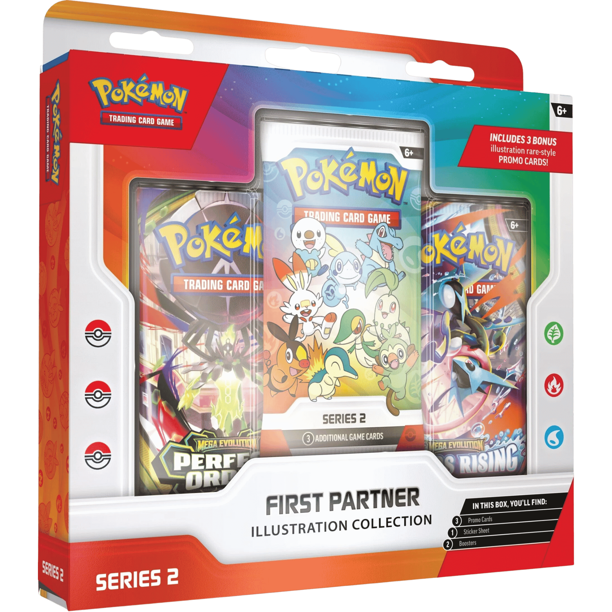 First Partner Illustration Collection Series 2 English Pokemon Nederland Belgie