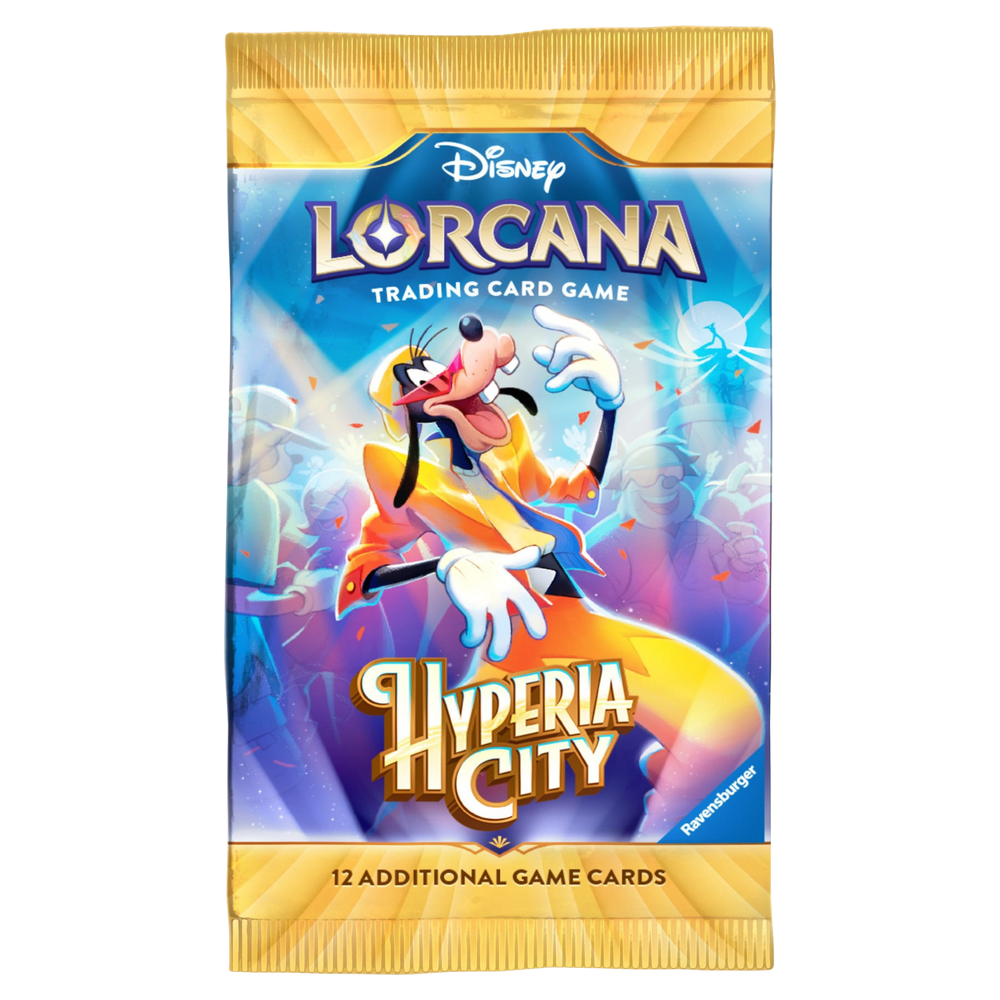 Disney Lorcana TCG Hyperia City Booster Display – 24 Packs – EN
