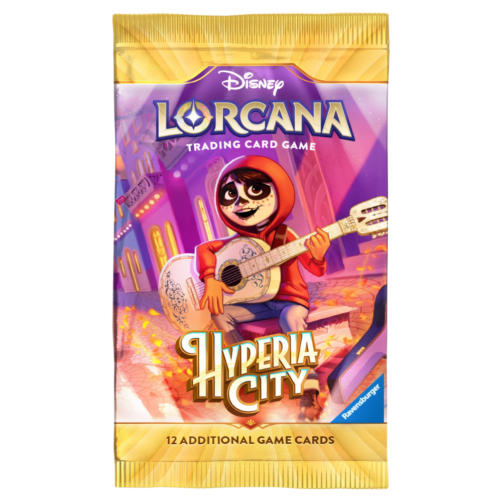 Disney Lorcana TCG Hyperia City Booster Display – 24 Packs – EN