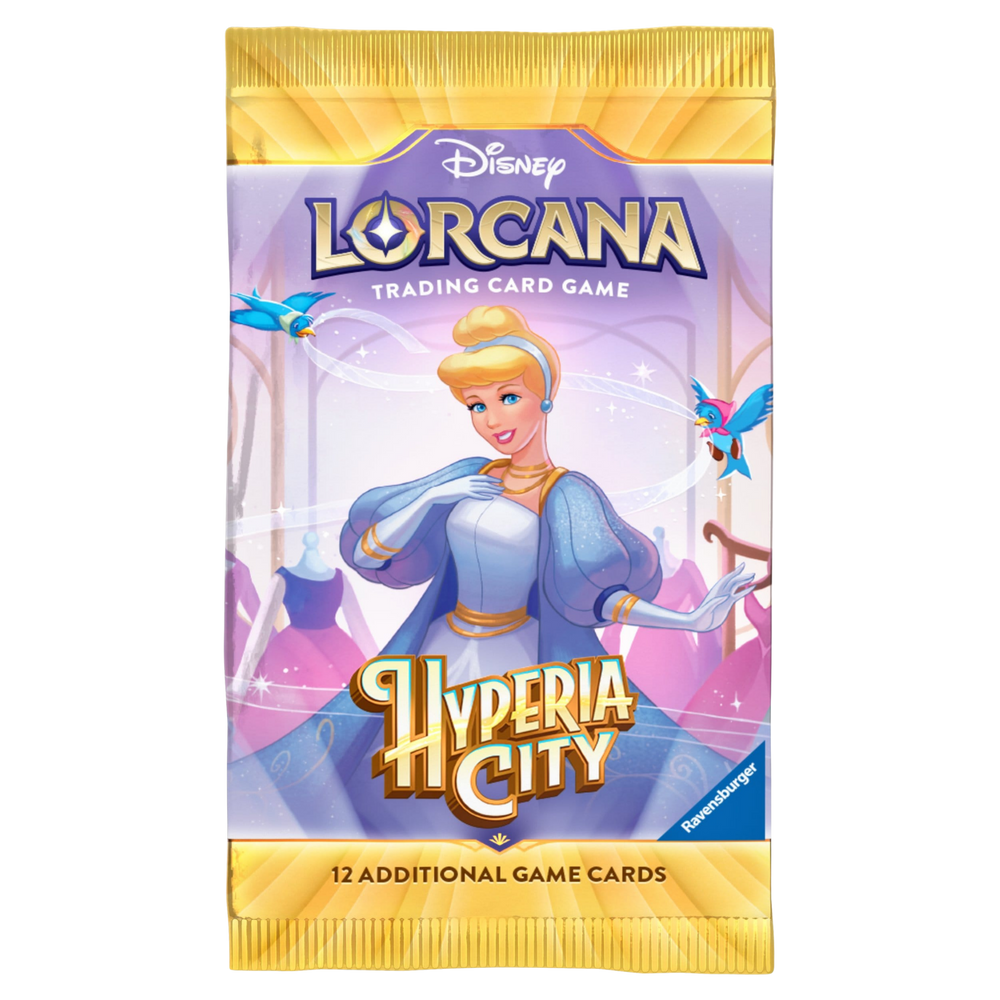 Disney Lorcana TCG Hyperia City Booster Display – 24 Packs – EN