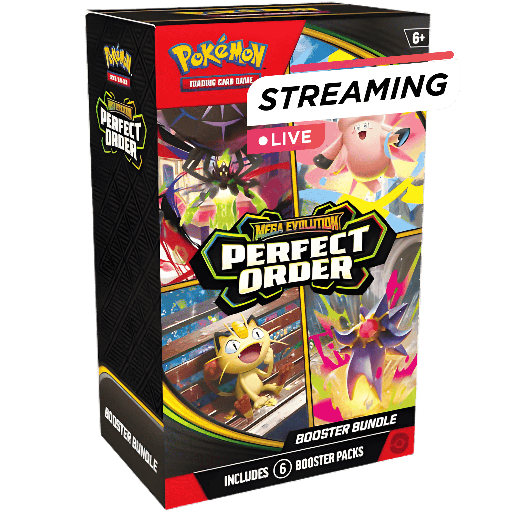 Pokemon Booster Bundle Perfect Order English - livestream product