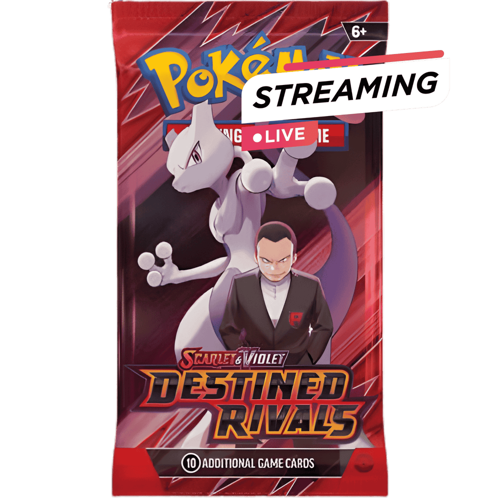 Pokemon Booster Pack Destined Rivals English - livestream product