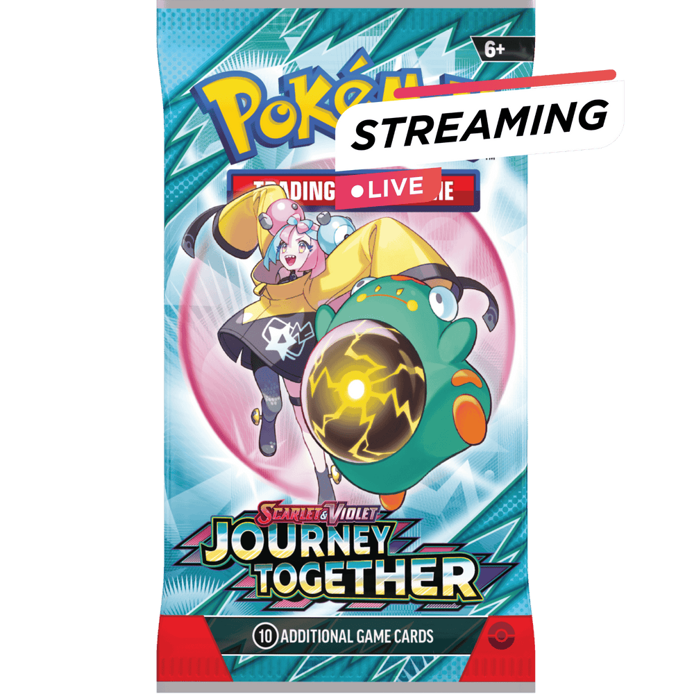 Pokemon Journey Together Engels Boosterpack Voor Livestream Openings