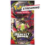 Pokemon Boosterpack Perfect Order English - livestream product