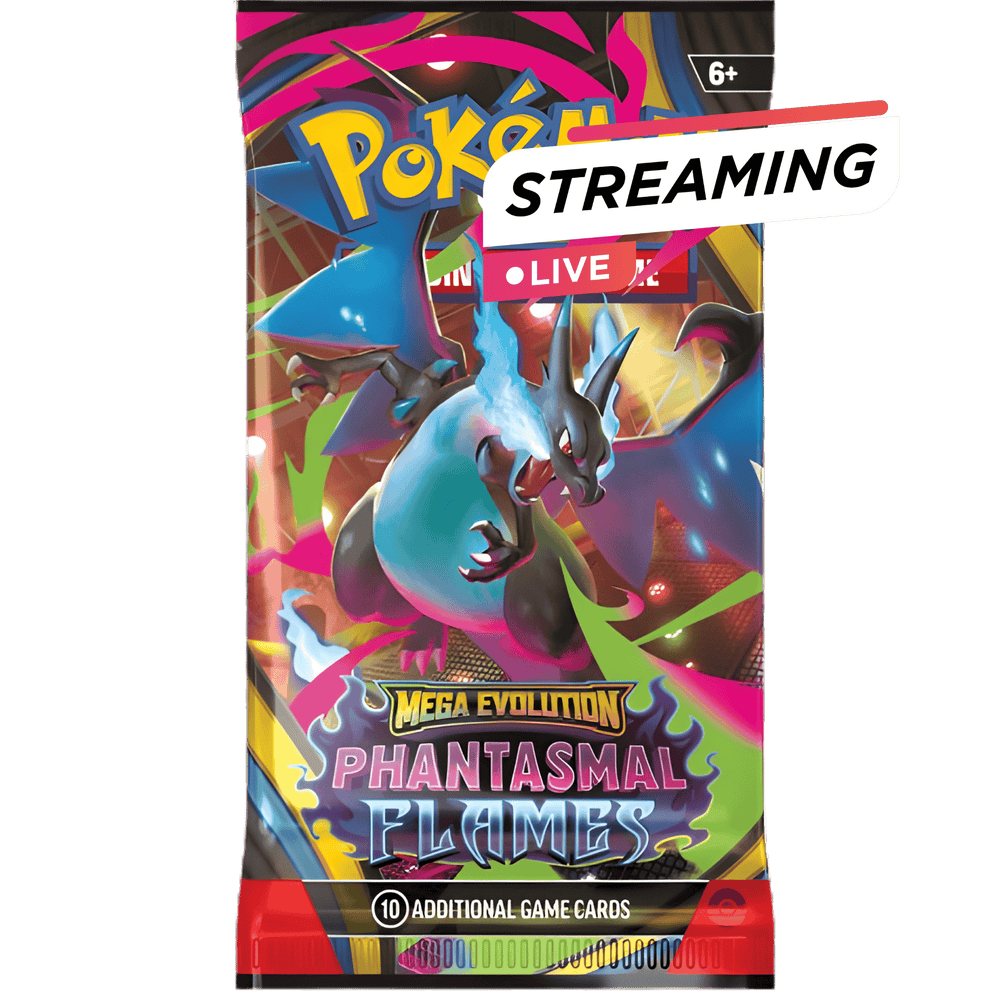 Pokemon Boosterpack Phantasmal Flames English - livestream product