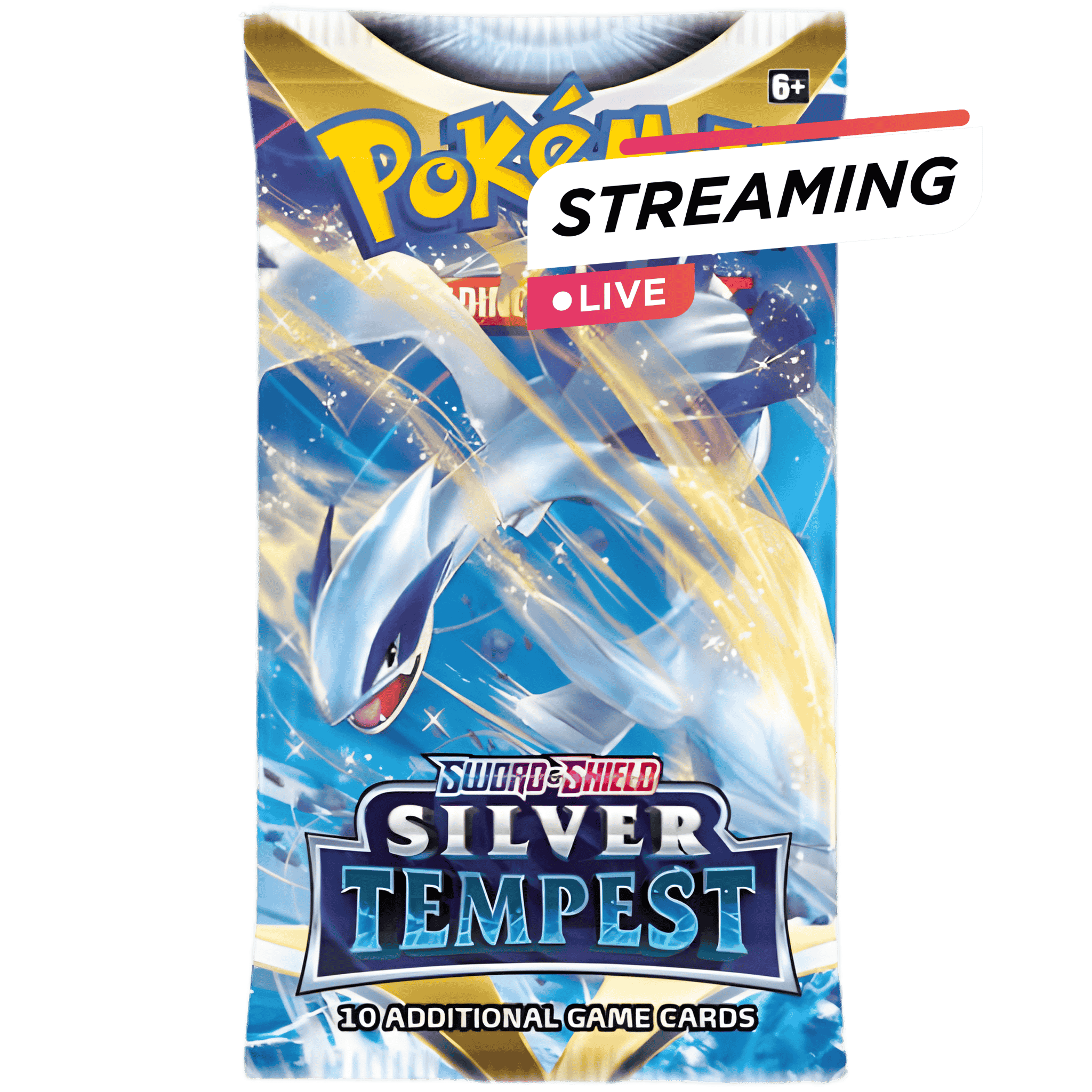 Pokemon Silver Tempest Engels Boosterpack Voor Livestream Openings
