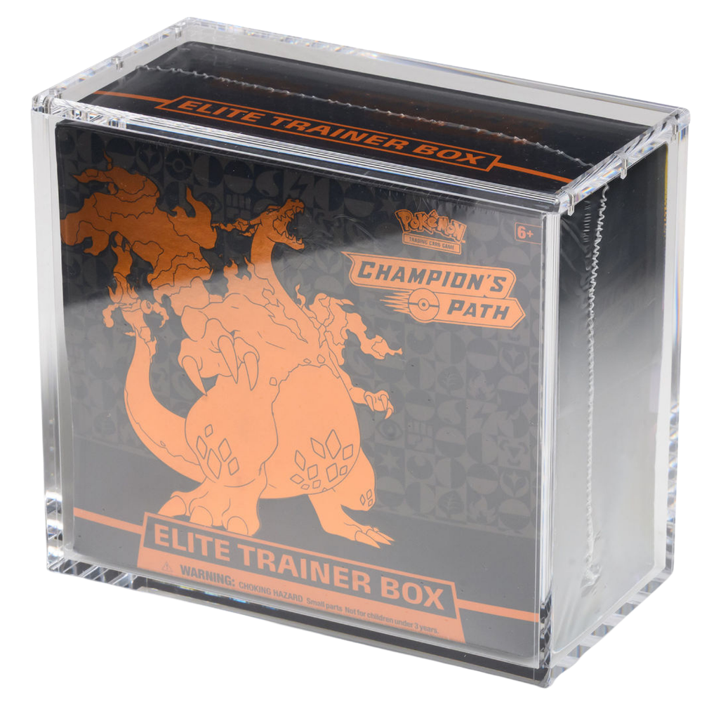 Pokémon ETB Acryl Case 6 mm – The Acrylic Box