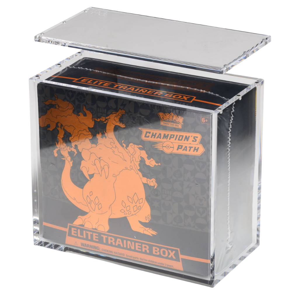 Pokémon ETB Acryl Case 6 mm – The Acrylic Box
