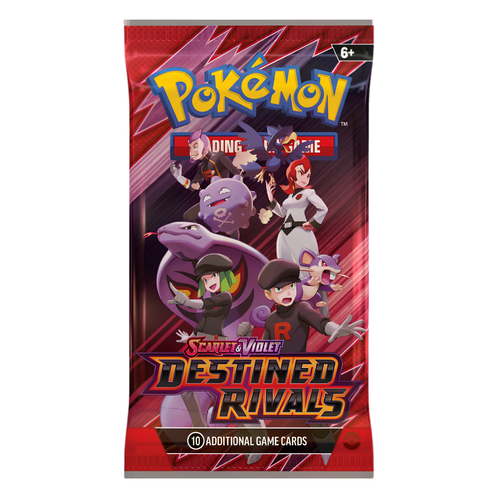Pokémon Destined Rivals booster pack – Engels, met Team Rocket