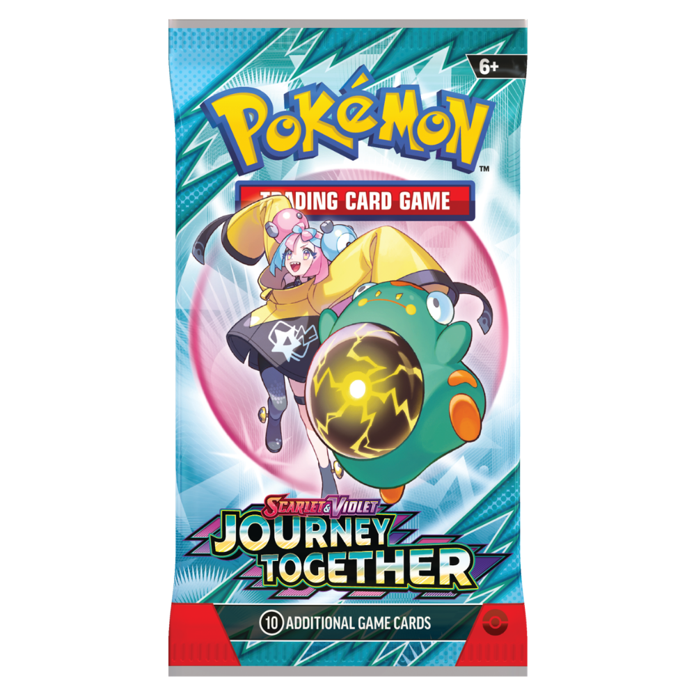Journey Together booster pack – Pokémon Engels, verpakkingsontwerp 2