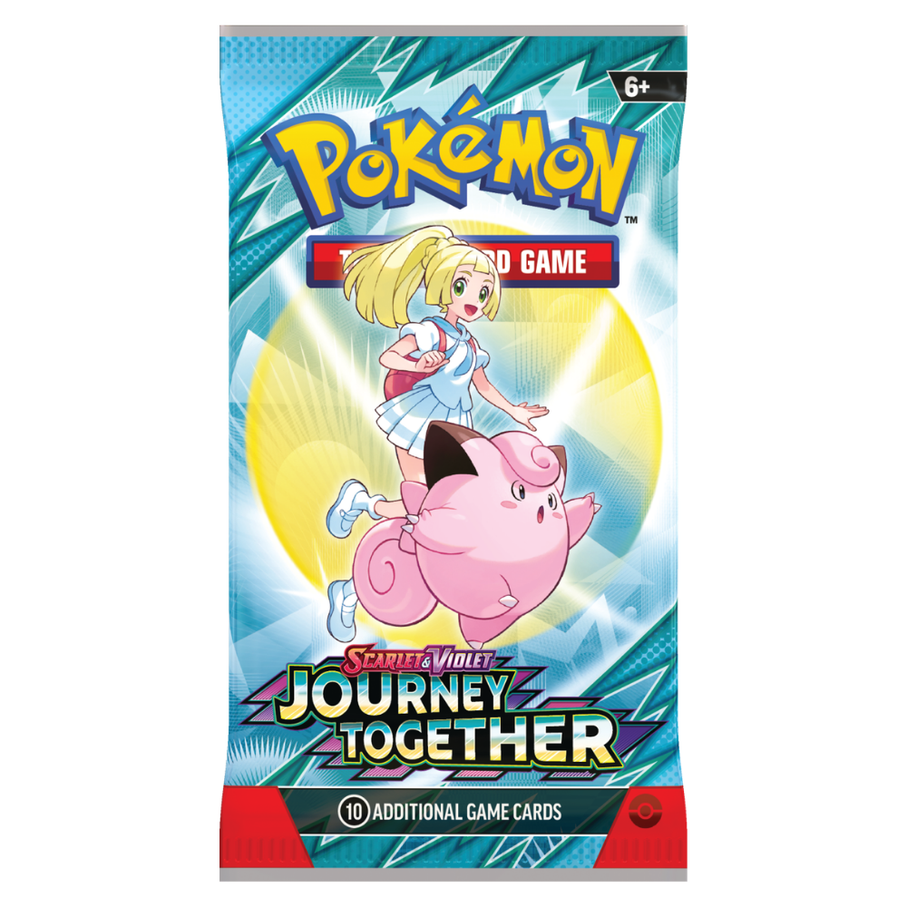 Journey Together booster pack – Pokémon Engels, verpakkingsontwerp 3