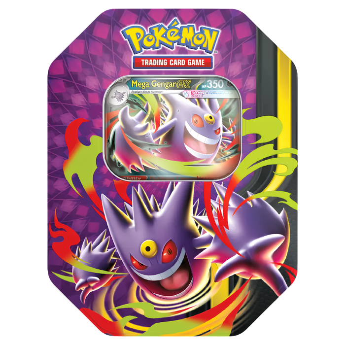 Mega Moonlit Tin met Mega Gengar ex – Pokémon Engels, verpakking