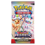 Prismatic Evolutions booster pack – Pokémon Engels, verpakkingsontwerp 1