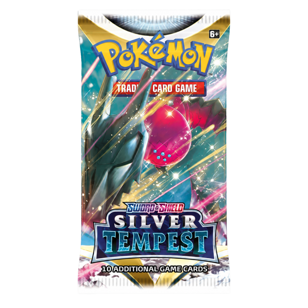 Silver Tempest booster pack – Engelstalige verpakking, artworkvariant 2