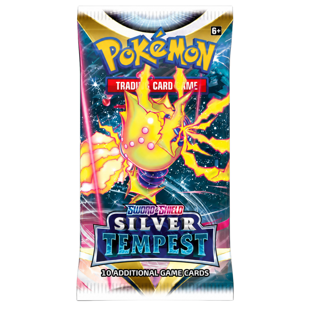 Silver Tempest booster pack – Engelstalige verpakking, artworkvariant 3