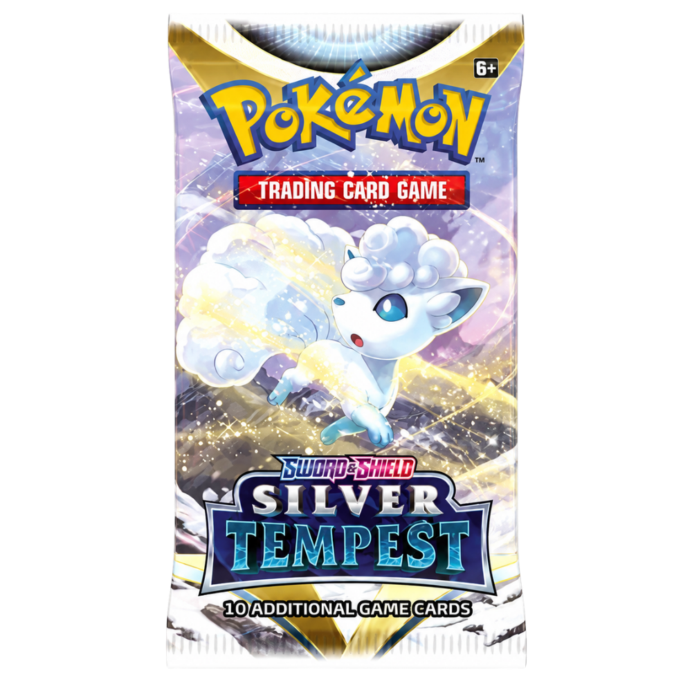 Silver Tempest booster pack – Engelstalige verpakking, artworkvariant 4