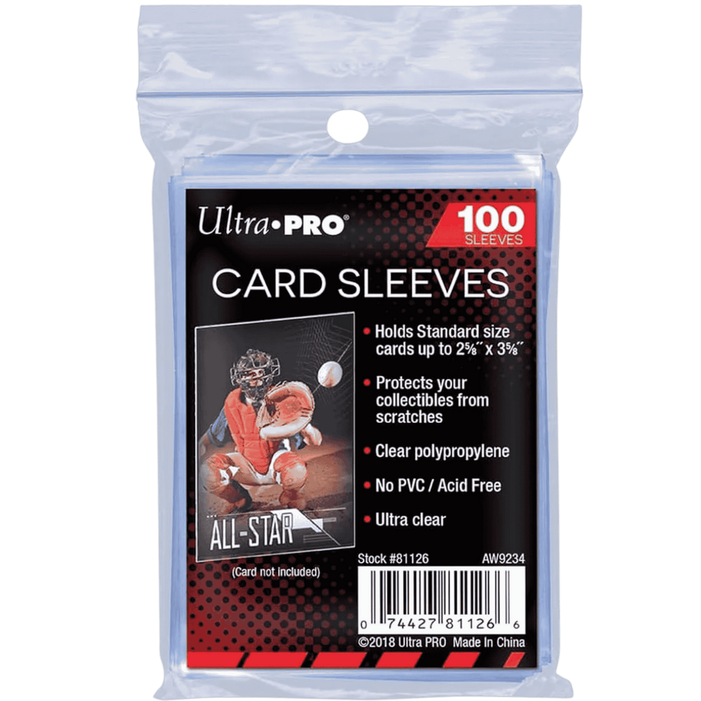 Ultra Pro soft card sleeves 100 stuks transparante beschermhoes voor trading cards