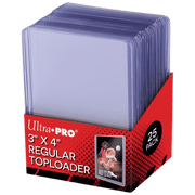 Ultra Pro 3x4 Regular Top Loader 25 stuks harde beschermhoes voor TCG kaarten